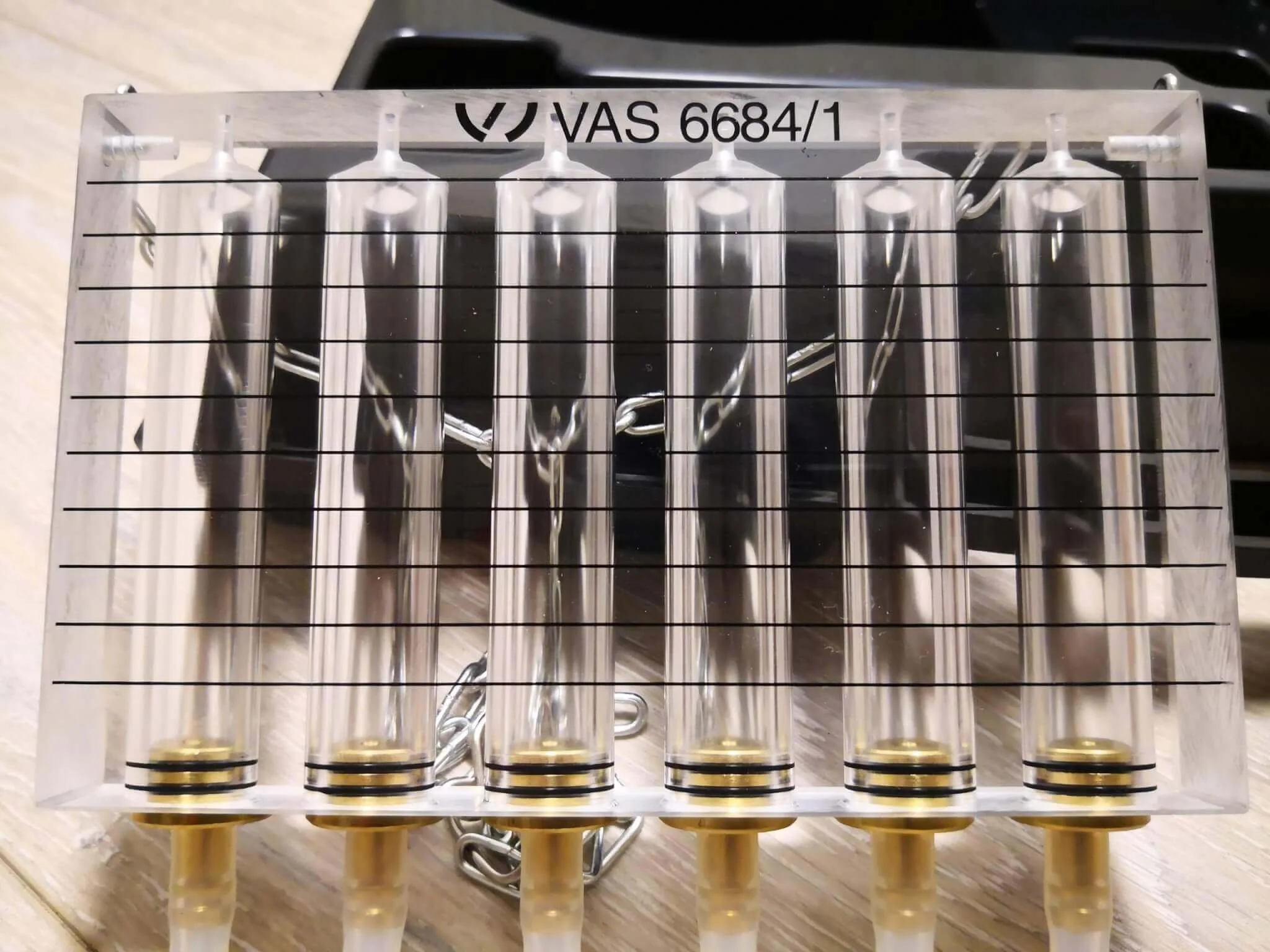 Spezialwerkzeug 14 VAS 6684 Injektor Rücklauf Messmittel