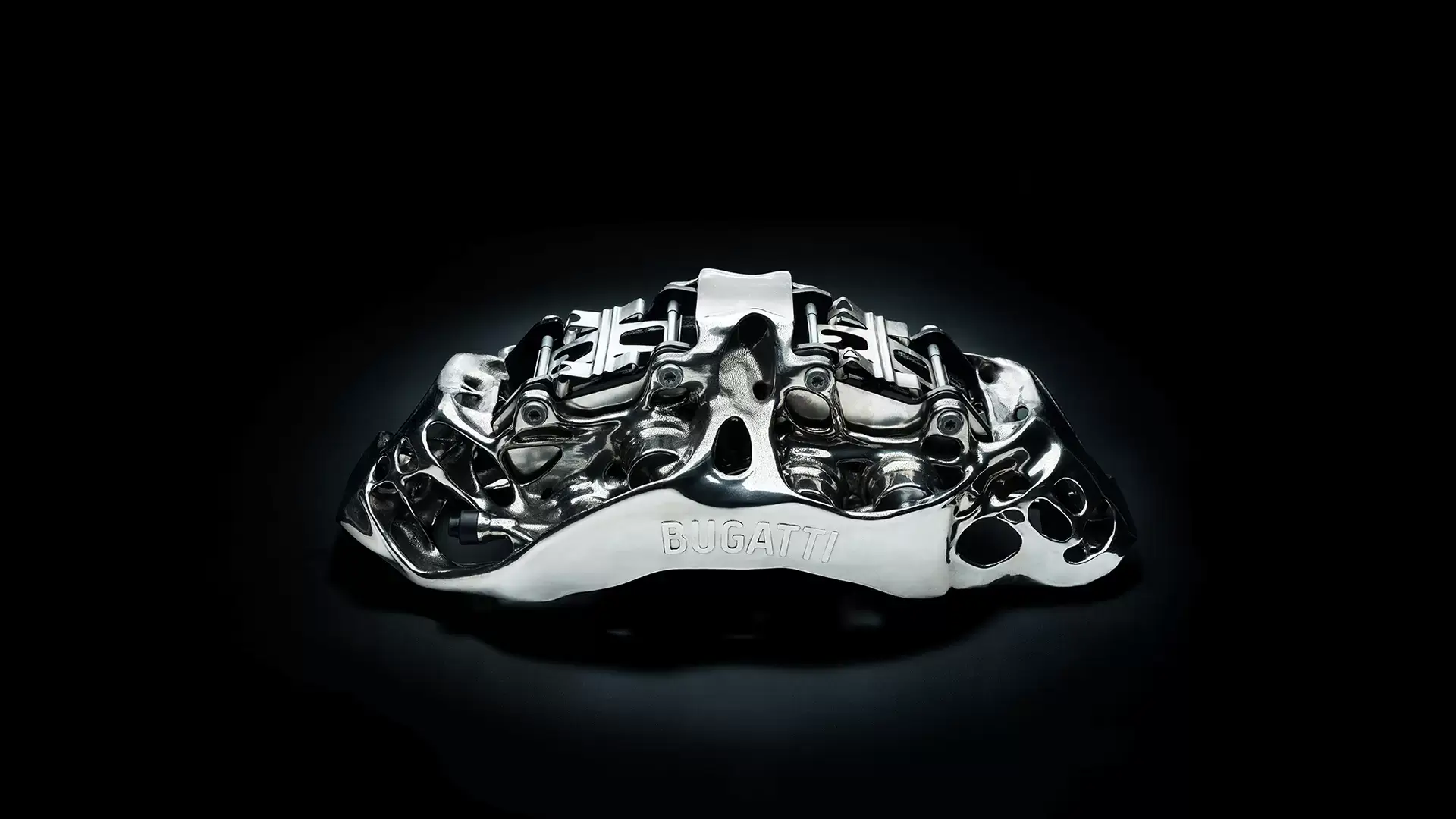 Bugatti Titan Bremssattel aus dem 3D Drucker