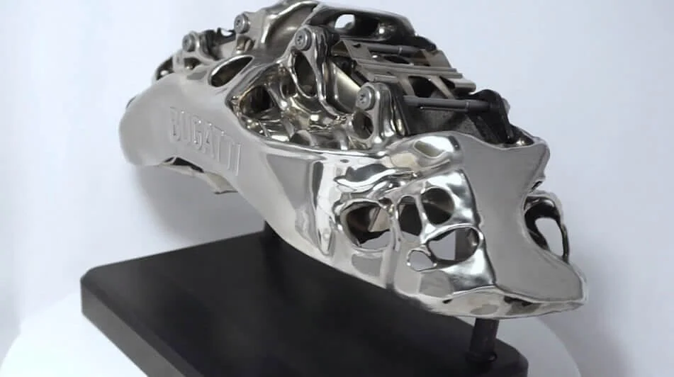Bugatti Titan Bremssattel aus dem 3D Drucker