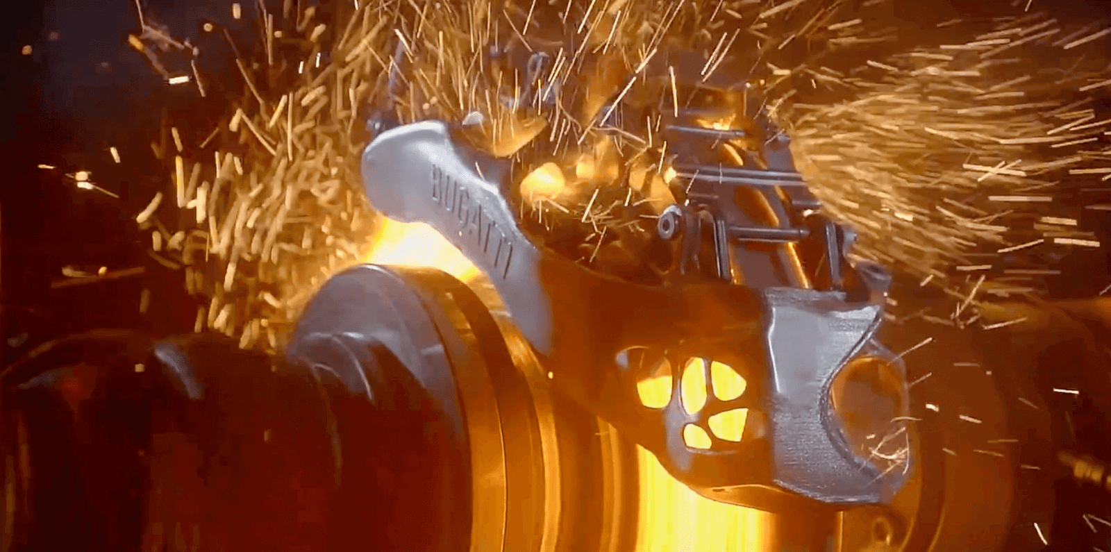 Bugatti Titan Bremssattel aus dem 3D Drucker