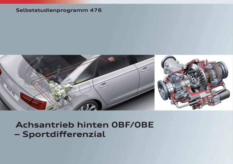 SSP 476 Achsantrieb / Sportdifferential