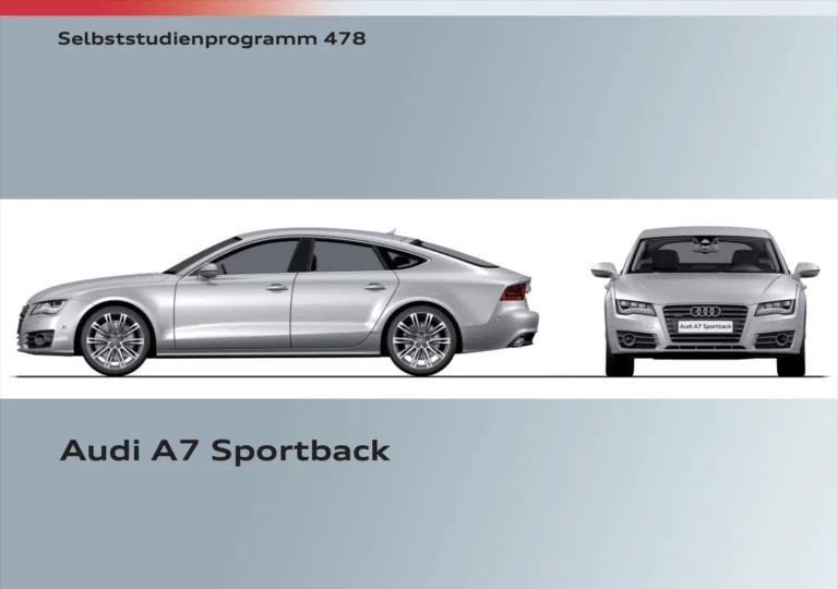 Audi SSP 478 Audi A7 Sportback