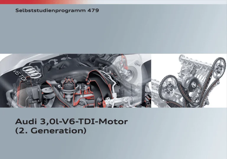 Audi SSP 479 3,0l V6 TDI Motor (2. Generation)