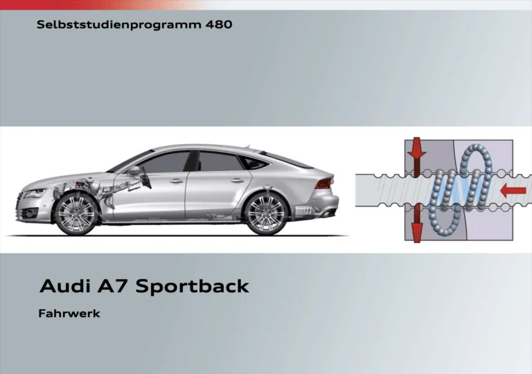 Audi SSP 480 Fahrwerk