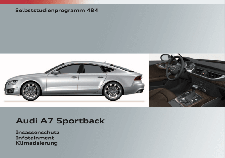 SSP 484 Insassenschutz | Infotaiment | Klimatisierung SSP 484 Insassenschutz | Infotaiment | Klimatisierung