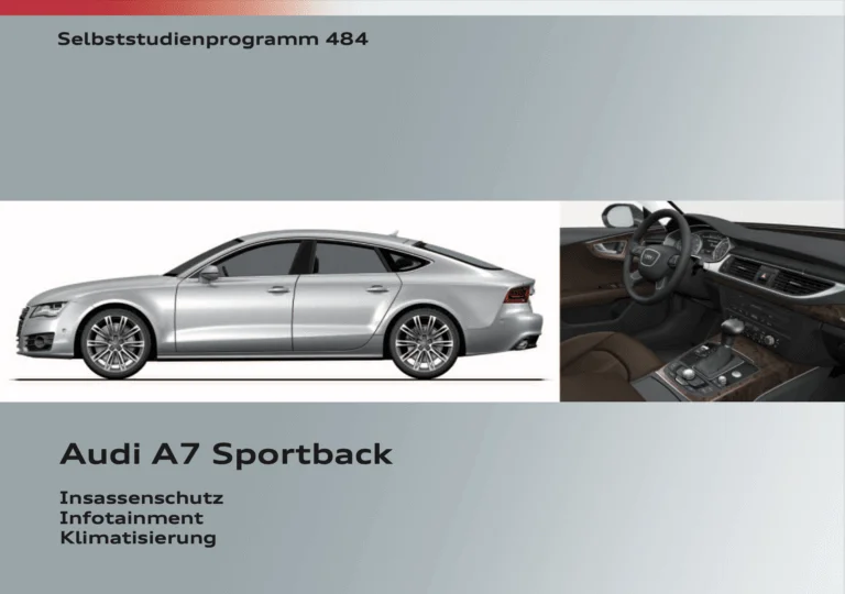 Audi SSP 484 Insassenschutz / Klimatisierung / Infotainment