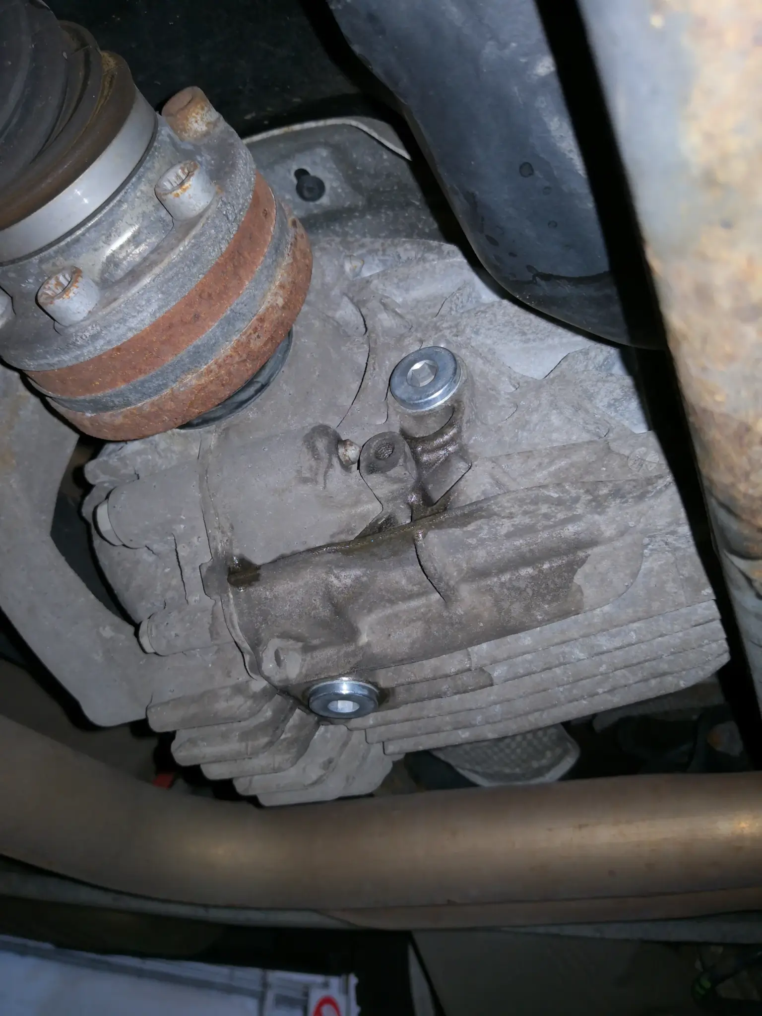 Ölwechsel Differenzial Getriebe HA