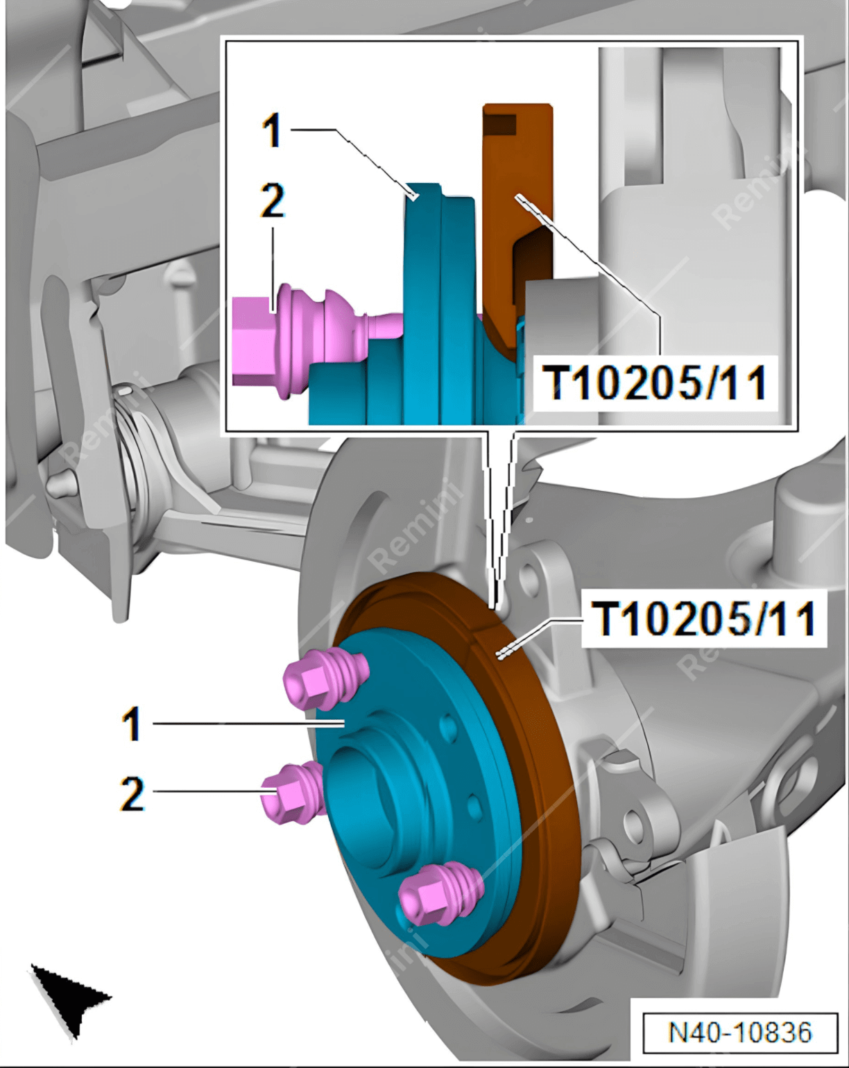 VAG Spezialwerkzeug T10205