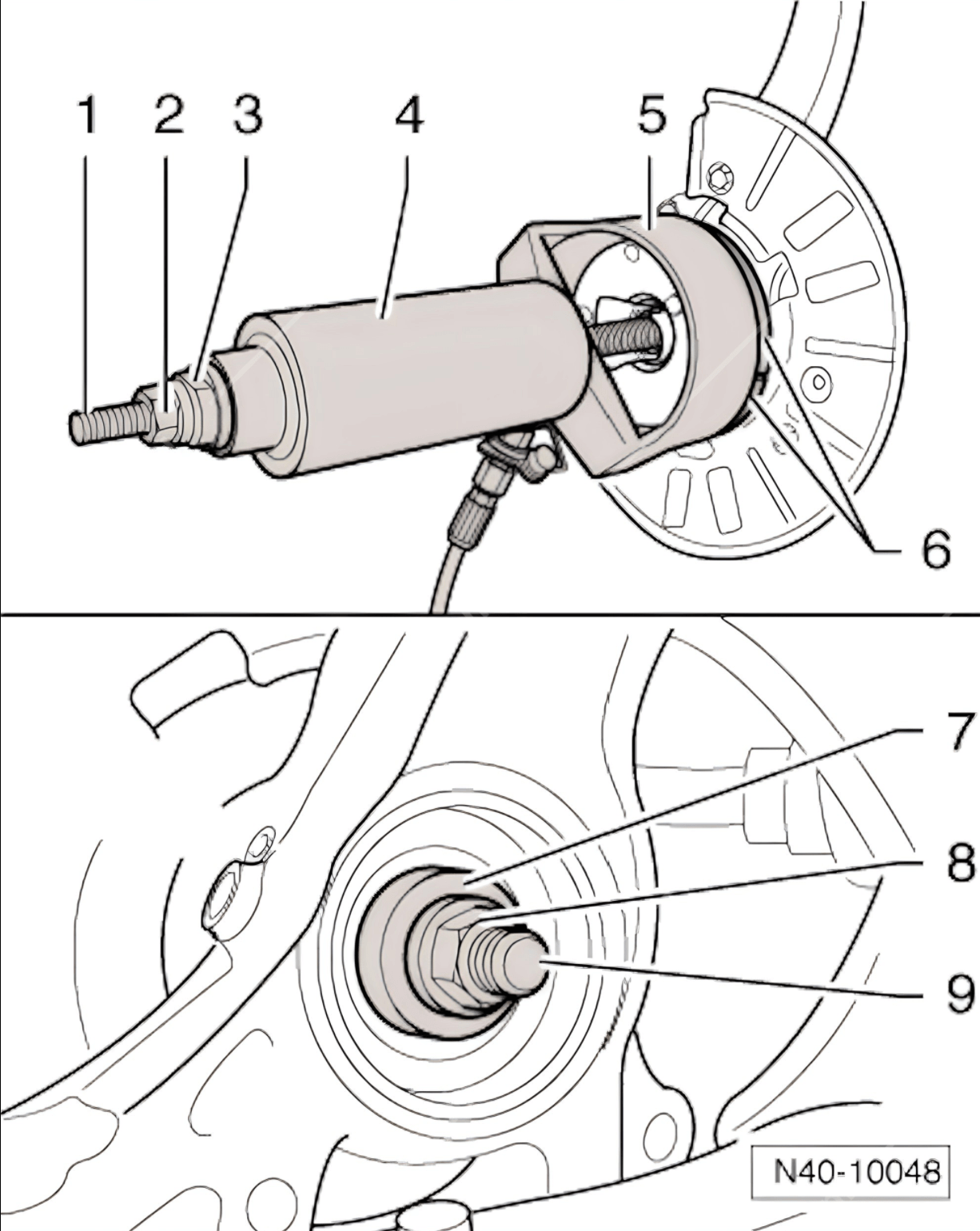 VAG Spezialwerkzeug T10205