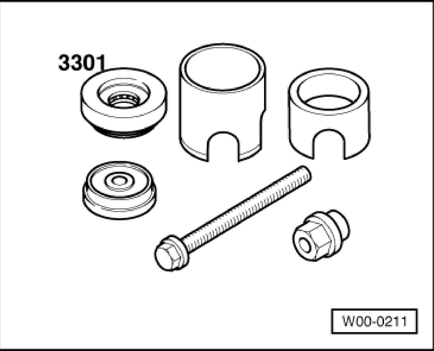 VAG Spezialwerkzeug 3301