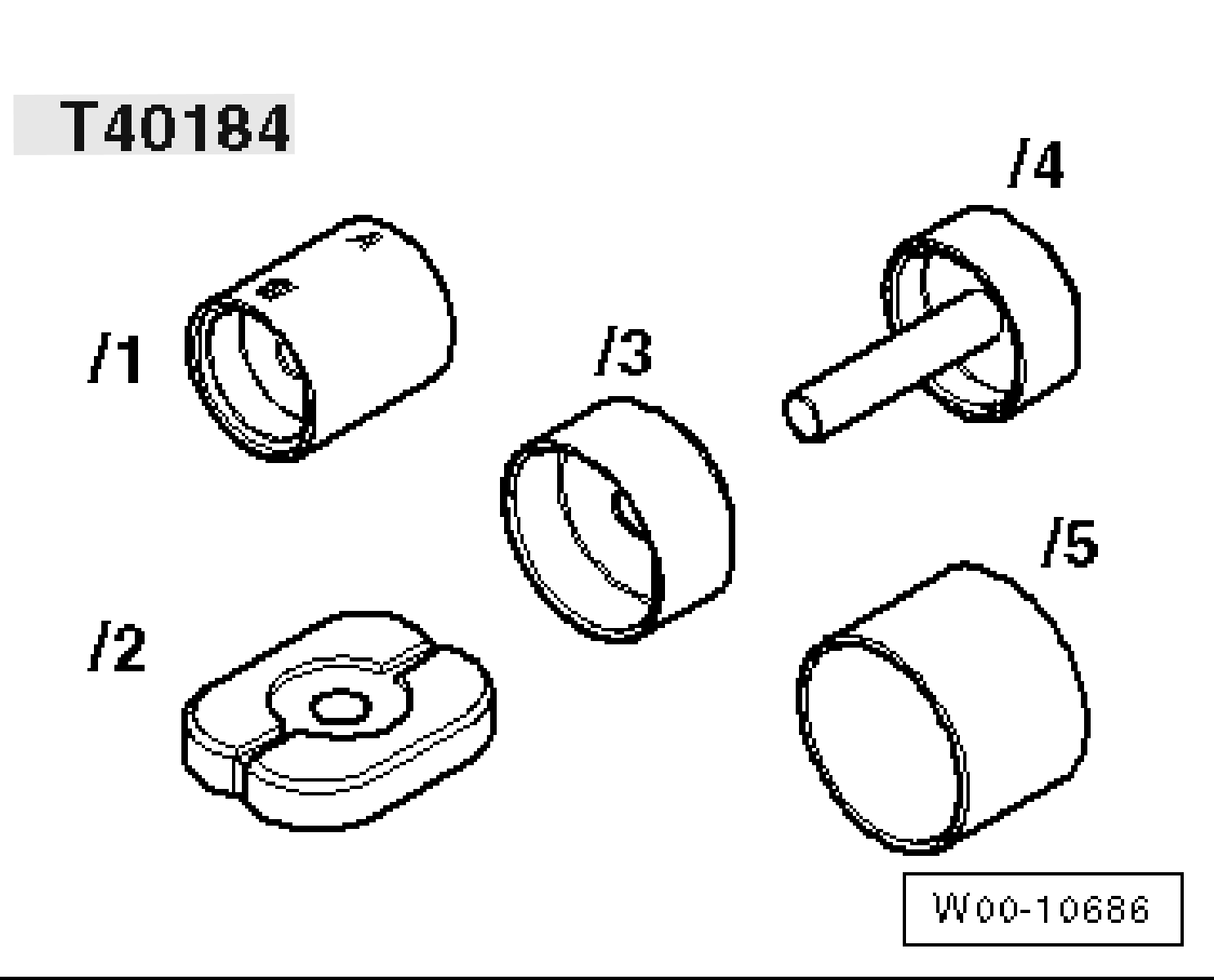 VAG Spezialwerkzeug T40184