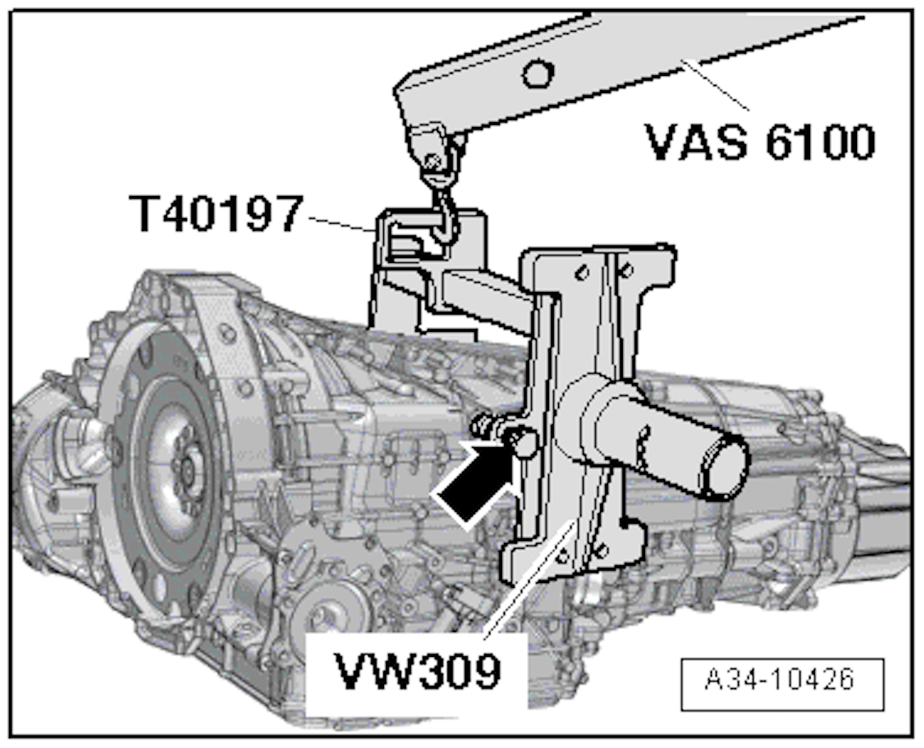 VAS 6100 Werkstattkran