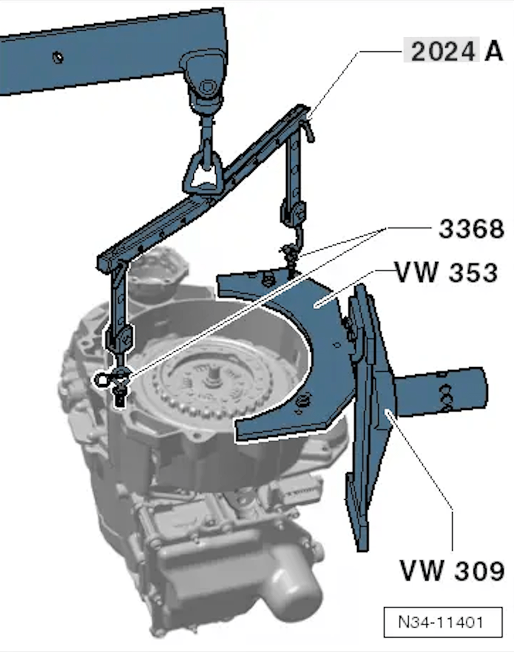 Erweiterung VAS 6095A - VW 309 & VW 353