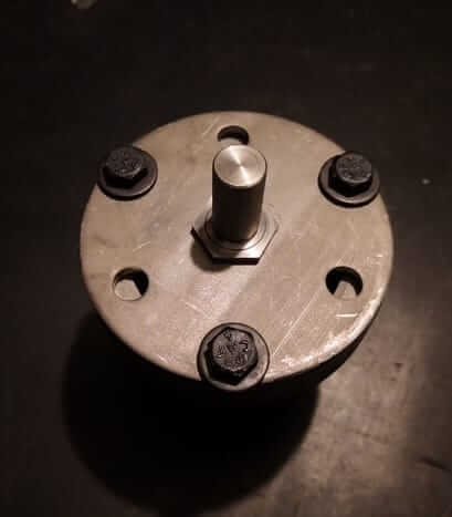 Audi Achsschenkel Stecksystem als Wandmontage