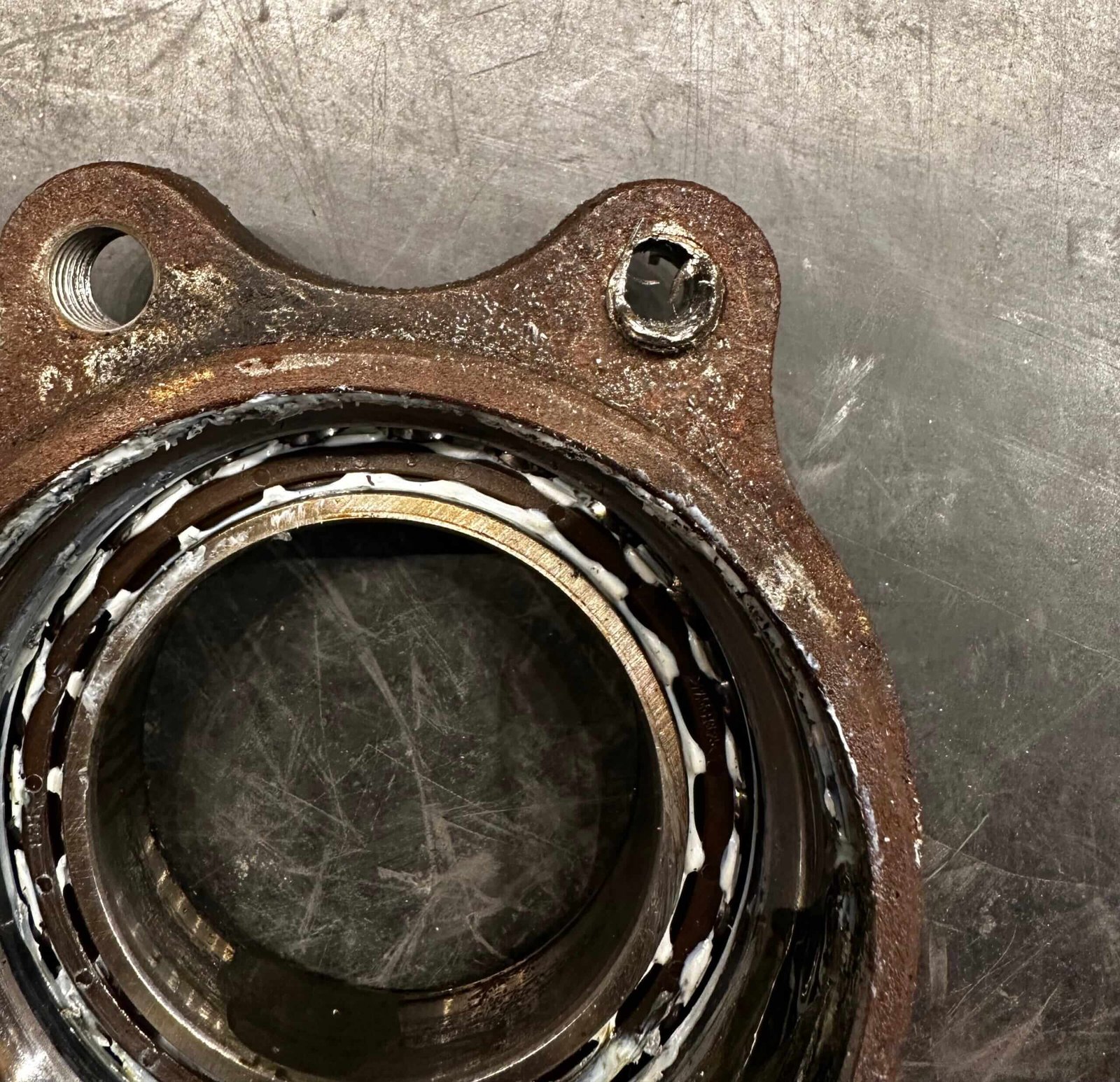 Radlager Problemschraube