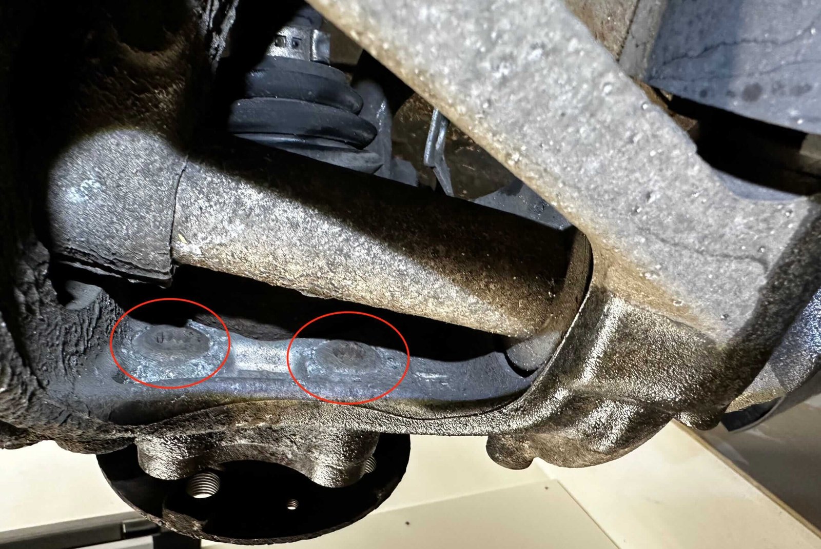 Radlager Problemschrauben HA