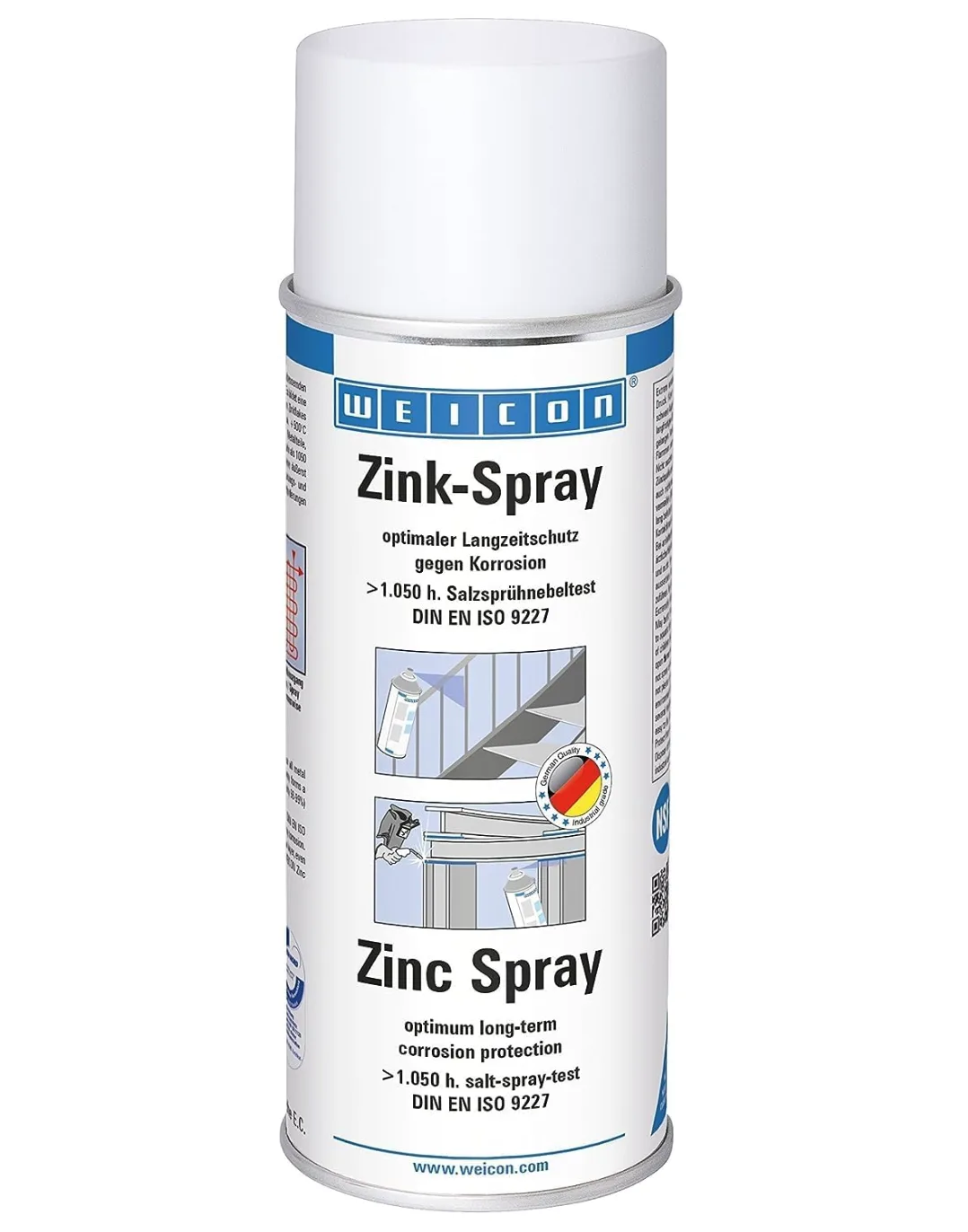 Radlager verzinken mit Weicon Zink-Spray 11000400