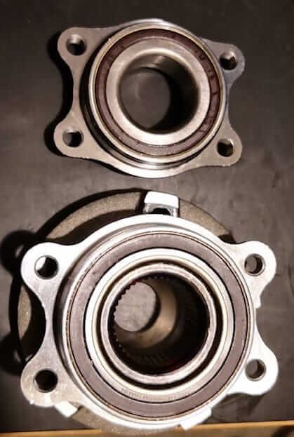 Audi Achsschenkel Stecksystem als Wandmontage