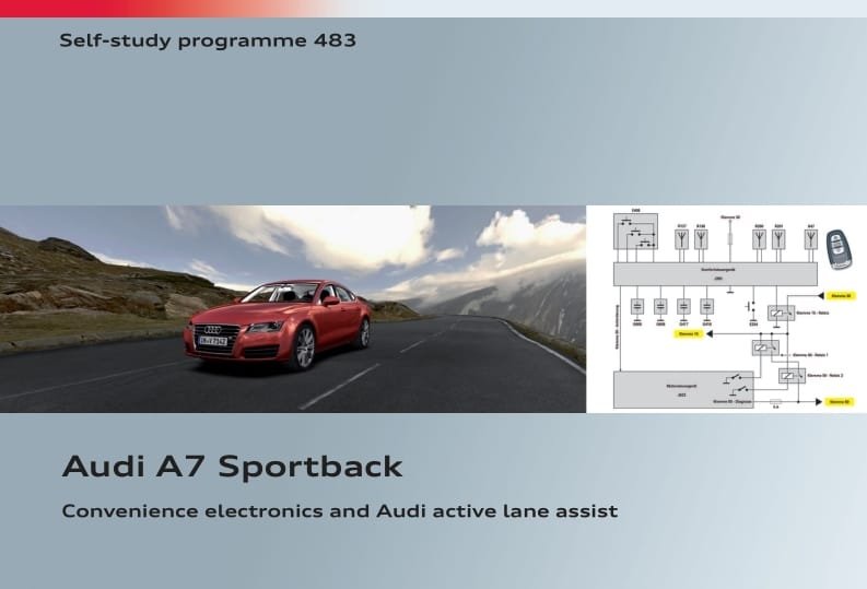 SSP 483 Convenience electronics and active lane assist