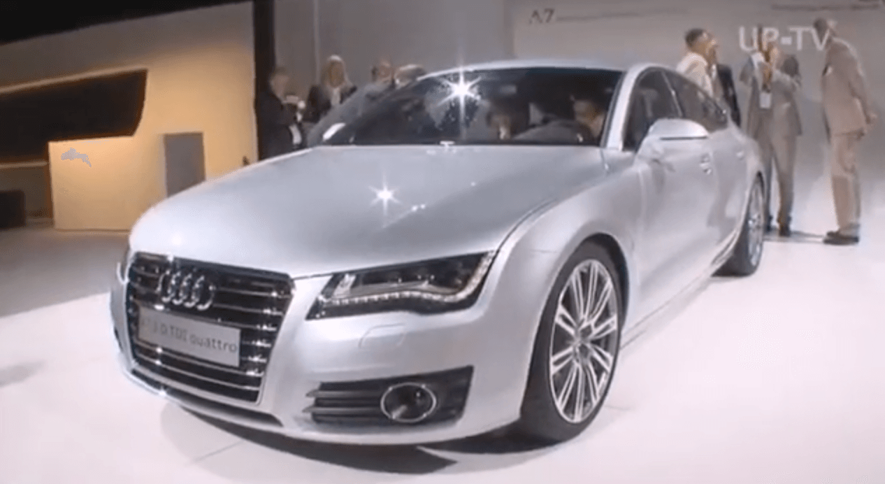 Audi A7 Sportback Weltpremiere Ein Diamant wird geschliffen