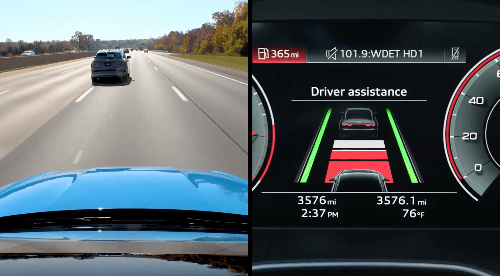 Audi Adaptive Cruise Control